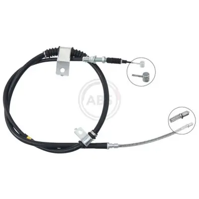 Última Oportunidad Cable de accionamiento, freno de estacionamiento A.B.S. K17558